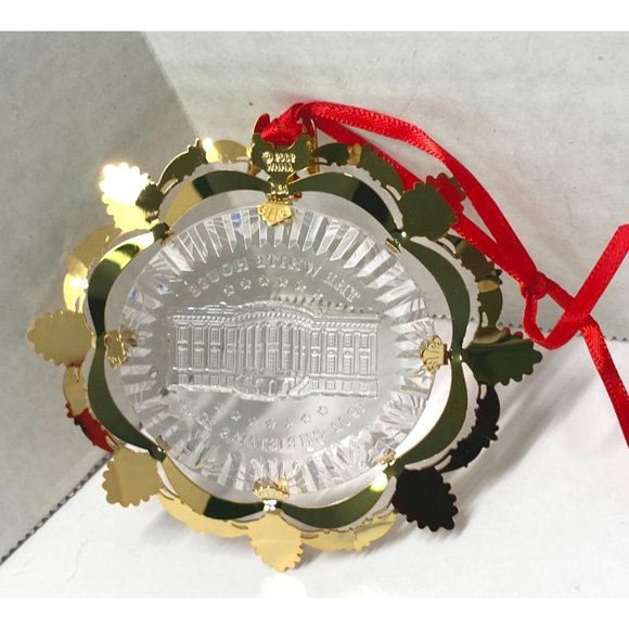 The White House 2002 Christmas Ornament Historical Association with Box - Picture 6 of 7